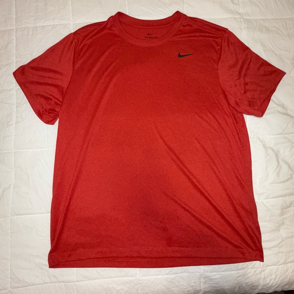 Nike Men's Red Dri fit T-Shirt